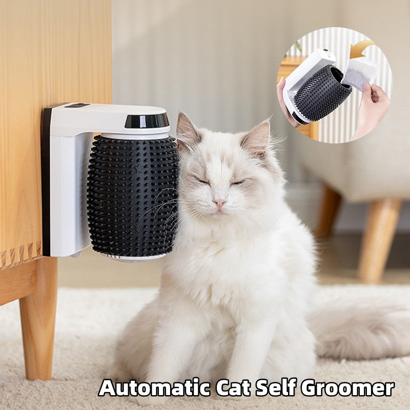 Why Your Cat Needs the Automatic Cat Self Groomer Wall Corner Brushes